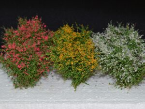GMS Bloeiende Struik Set – 6 stuks in de kleuren Rood/Geel/Wit | gmbushc1