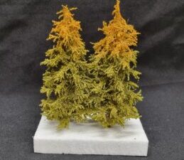 GMS Bomen - Herfstkleur Sparren - 2 x 15 cm - Schaal N t/m H0 (gms15a2)