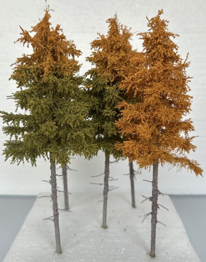 GMS Bomen Spar Set Herfstkleur – Set van 5 en 20 cm hoog (gmss20a)