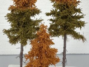 GMS Bomen - Spar Set Gemengd van kleur - 2 x 15 cm met Lange Stam en 1 x 10 cm (gmssa)