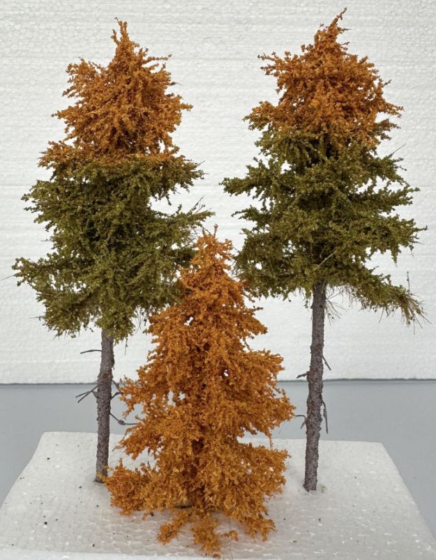 GMS Bomen Spar Gemengd – Set van 3 (2 van 15 cm met lange stam en 1 van 10 cm (gmssa)