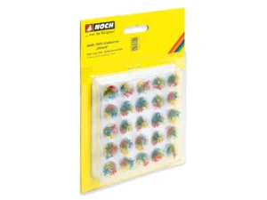 Noch 06900 PROFI-Grasbosjes “Bloeiend”, 25 stuk van 9 mm Meerkleurig