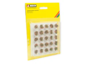 Noch 06910 PROFI-Grasbosjes “Gedroogd gras”, 25 stuk van 9 mm Meerkleurig