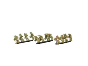 Noch 21537 Bomen met appels, 24 stuks en 2 cm hoog - Schaal 1:87 / H0