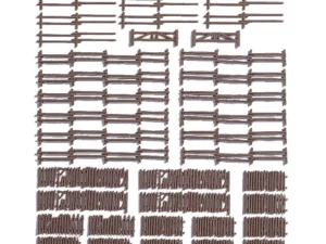 Noch 33095 Hekjes, 53 stuks voor samen 170 cm - Schaal 1:160 / N
