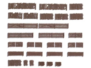 Noch 33096 Diverse soorten Tuinhekjes, 150 cm - Schaal 1:160 / N