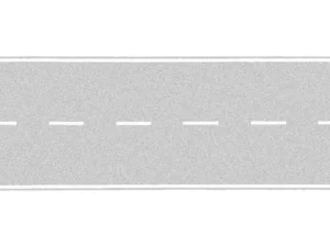 Noch 34203 Provincialeweg Grijs, 100 cm x 4 cm - Schaal 1:160 / N
