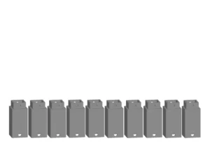 Noch 53905 easy TRACK Peilerelementen, 10 stuks van 29 mm