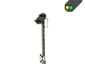 Mafen Lichtsein 4134104 DB H-V Systeem 1969 - Voorsein met 5 leds (Geel/Groen/Geel/Groen/Wit) - Schaal 1:160 / N